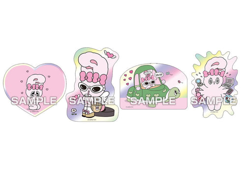 『エスターバニー』【食玩】キャラカットステッカーガム【BOX】