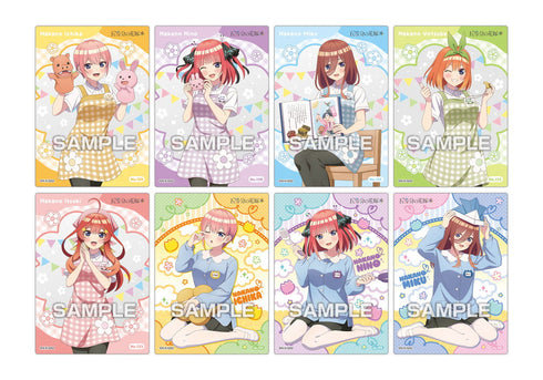 『五等分の花嫁*』【食玩】クリアカードコレクションガム5 初回生産限定BOX購入特典付き