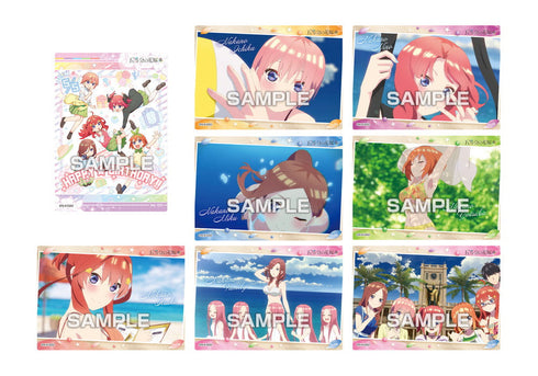 『五等分の花嫁*』【食玩】クリアカードコレクションガム5 初回生産限定BOX購入特典付き
