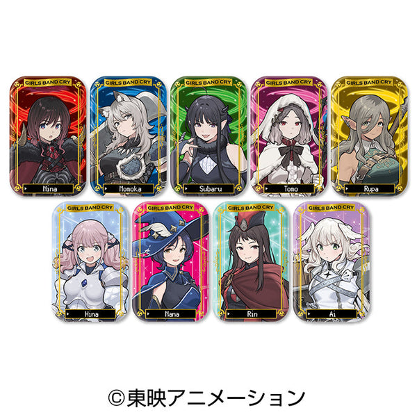 『ガールズバンドクライ』ホイルまるかくカンバッジ2【BOX】