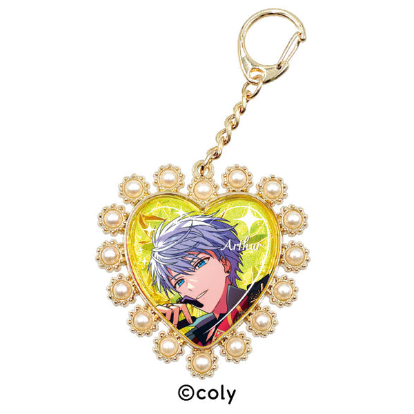 『魔法使いの約束』ハートビジューキーホルダー 2 アーサー