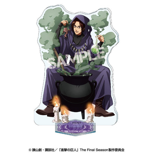 『進撃の巨人』アクリルスタンド("魔法使い"style) 4 ハンジ