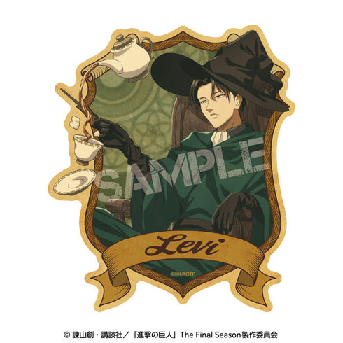 『進撃の巨人』トラベルステッカー 2 リヴァイ(魔法使い)