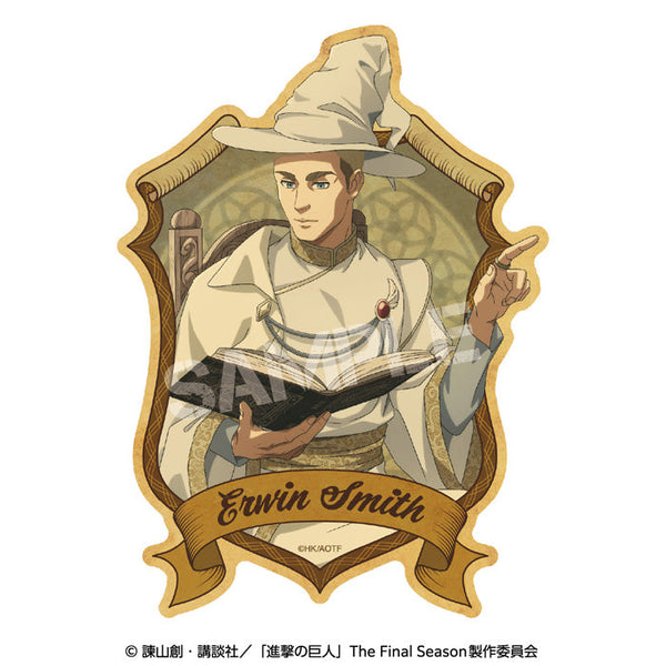 『進撃の巨人』トラベルステッカー 3 エルヴィン(魔法使い)