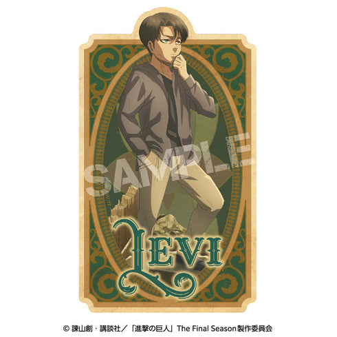 『進撃の巨人』トラベルステッカー 7 リヴァイ(幼少期)