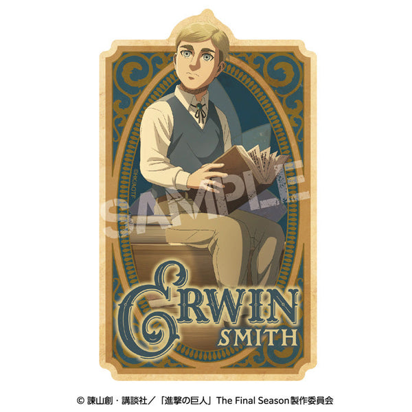 『進撃の巨人』トラベルステッカー 8 エルヴィン(幼少期)