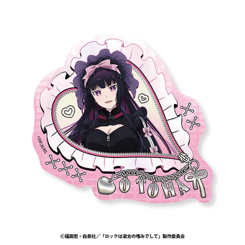 『ロックは淑女の嗜みでして』トラベルステッカー 2 黒鉄音羽A