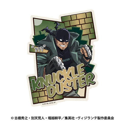 『ヴィジランテ -僕のヒーローアカデミアILLEGALS-』トラベルステッカー 3 ナックルダスター