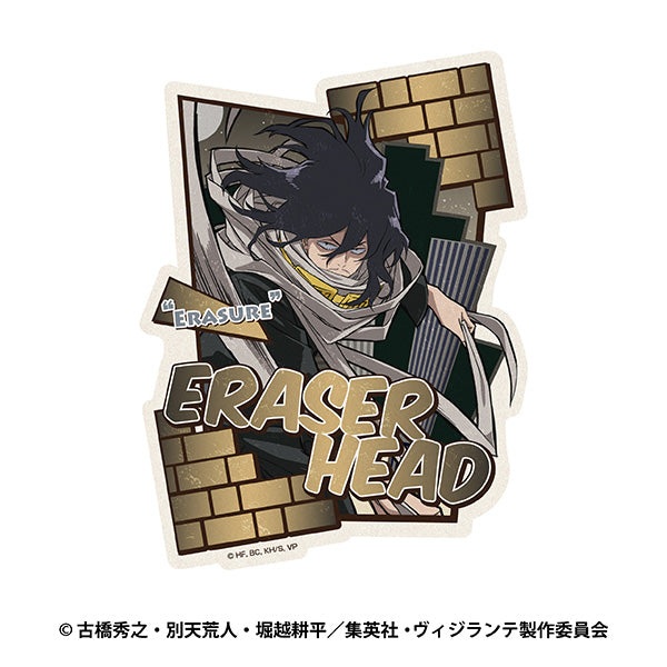 『ヴィジランテ -僕のヒーローアカデミアILLEGALS-』トラベルステッカー 4 イレイザーヘッド