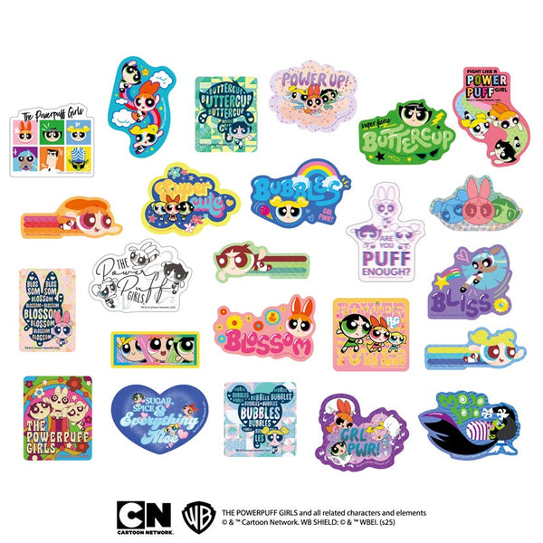 『パワーパフガールズ』ニコいりステッカー【BOX】