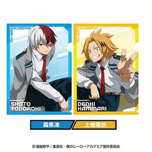 『僕のヒーローアカデミア』クリアファイルセット 3 轟焦凍&上鳴電気