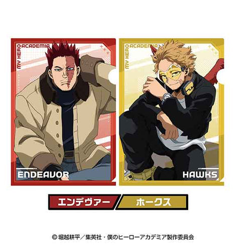 『僕のヒーローアカデミア』クリアファイルセット 6 エンデヴァー&ホークス