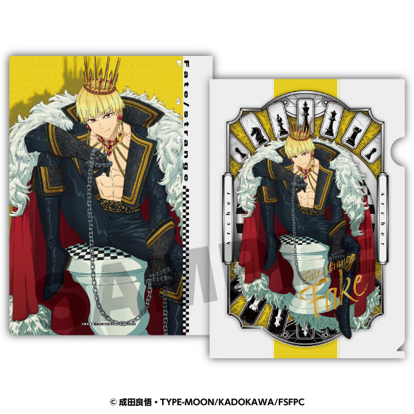 《Fate/strange Fake》烫金A4透明文件夹 2 弓兵