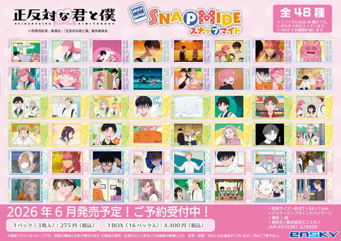 《截然不同的你和我》Snapmade【BOX】