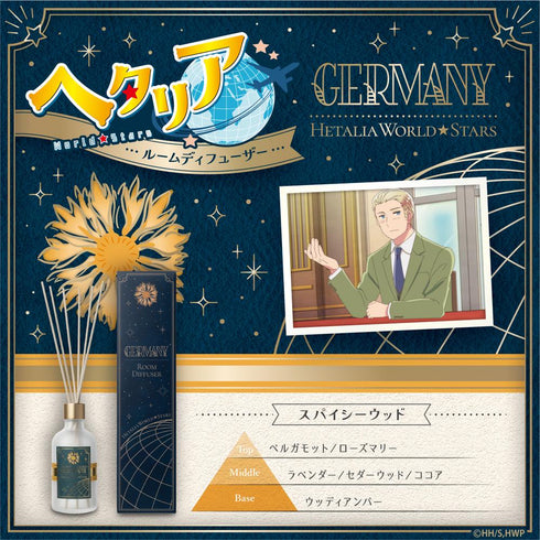 『ヘタリア World☆Stars』ルームディフューザー ドイツ-スパイシーウッド-