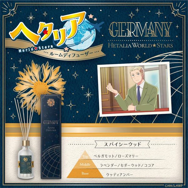 『ヘタリア World☆Stars』ルームディフューザー ドイツ-スパイシーウッド-