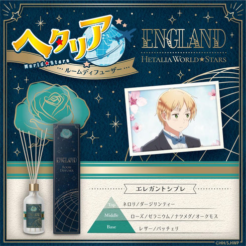 『ヘタリア World☆Stars』ルームディフューザー イギリス-エレガントシプレ-