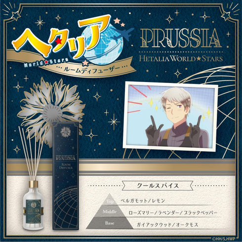 『ヘタリア World☆Stars』ルームディフューザー プロイセン-クールスパイス-