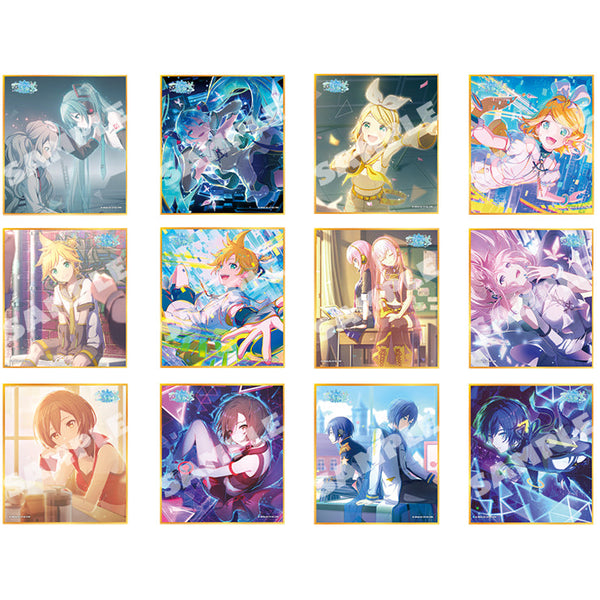 『プロジェクトセカイ カラフルステージ! feat.初音ミク』ミニ色紙コレクション 第49弾C キミと、セカイの始まりで【BOX】