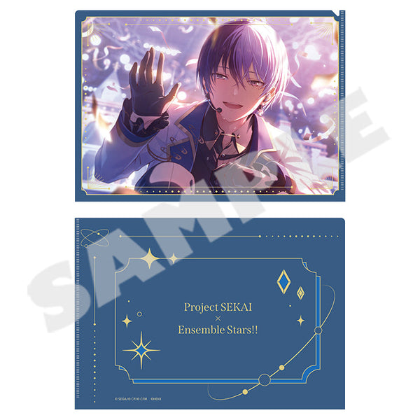 『プロジェクトセカイ カラフルステージ! feat.初音ミク』プロジェクトセカイ カラフルステージ! feat.初音ミク×あんさんぶるスターズ!! クリアファイル 青柳冬弥