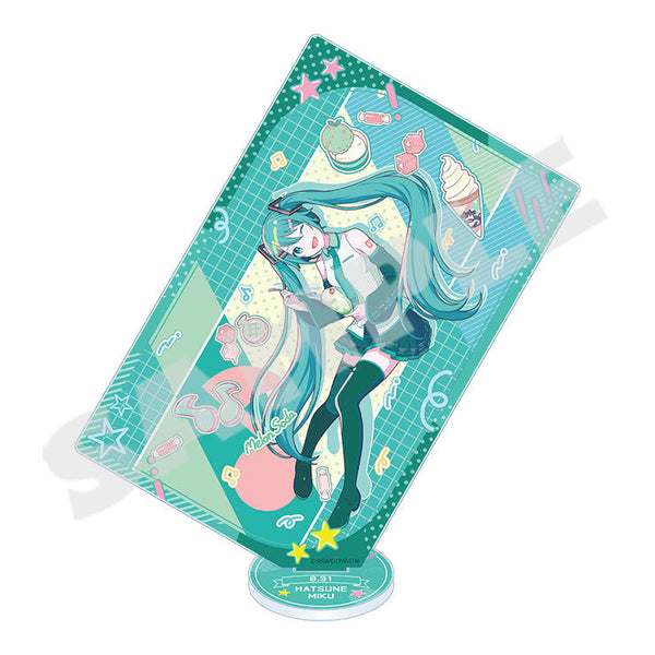 『プロジェクトセカイ カラフルステージ! feat.初音ミク』Anniversary/Birthdayイラスト2023-2024 カード型アクリルスタンド 初音ミク