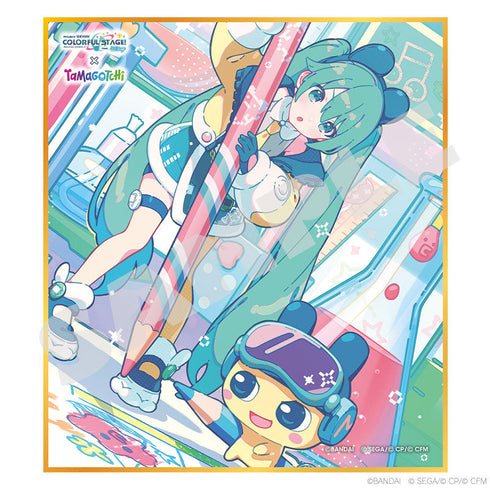 『プロジェクトセカイ カラフルステージ! feat. 初音ミク』プロジェクトセカイ カラフルステージ! feat. 初音ミク×たまごっち ミニ色紙コレクション【BOX】