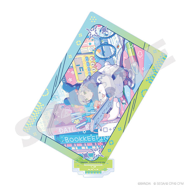 『プロジェクトセカイ カラフルステージ! feat. 初音ミク』プロジェクトセカイ カラフルステージ! feat. 初音ミク×たまごっち カード型アクリルスタンド 日野森志歩×みみっち2