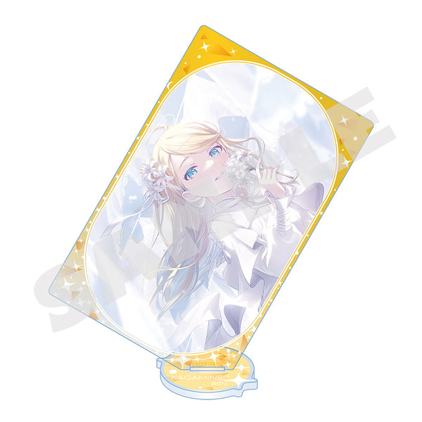 『プロジェクトセカイ カラフルステージ! feat.初音ミク』カラフルフェスティバル カード型アクリルスタンド 鏡音リン