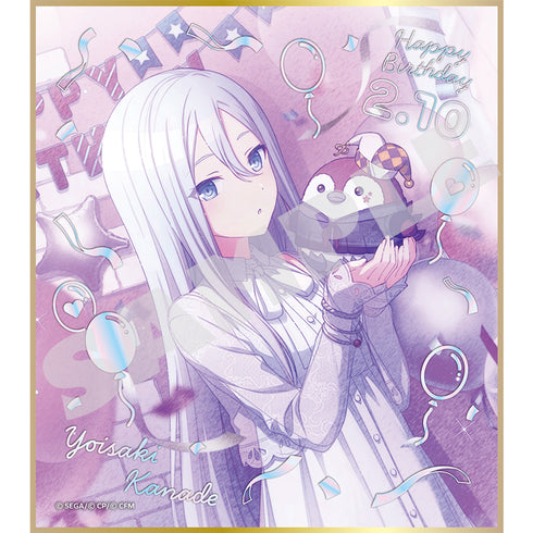 『プロジェクトセカイ カラフルステージ! feat. 初音ミク』プロジェクトセカイ カラフルステージ! feat.初音ミク Anniversary/Birthdayイラスト2024-2025 ミニ色紙コレクション B Leo/need&25時、ナイトコードで。【BOX】