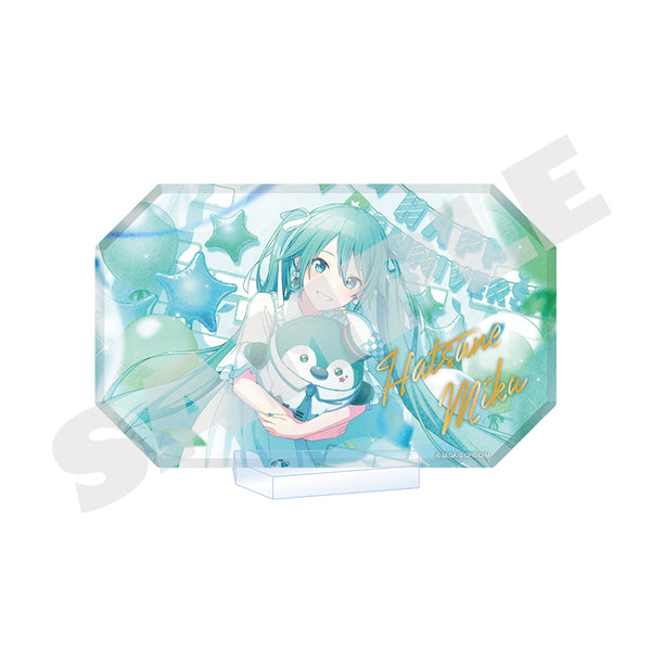 『プロジェクトセカイ カラフルステージ! feat. 初音ミク』Anniversary/Birthdayイラスト2024-2025 アクリルブロックスタンド 初音ミク
