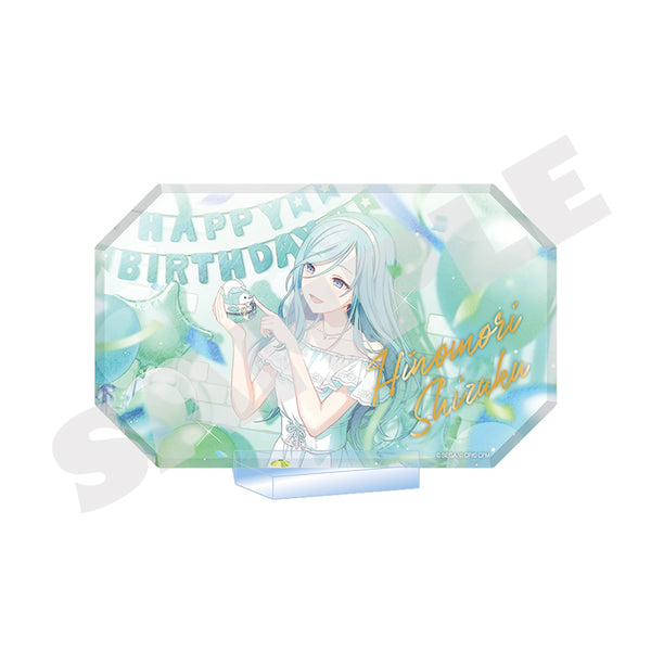 『プロジェクトセカイ カラフルステージ! feat. 初音ミク』Anniversary/Birthdayイラスト2024-2025 アクリルブロックスタンド 日野森雫