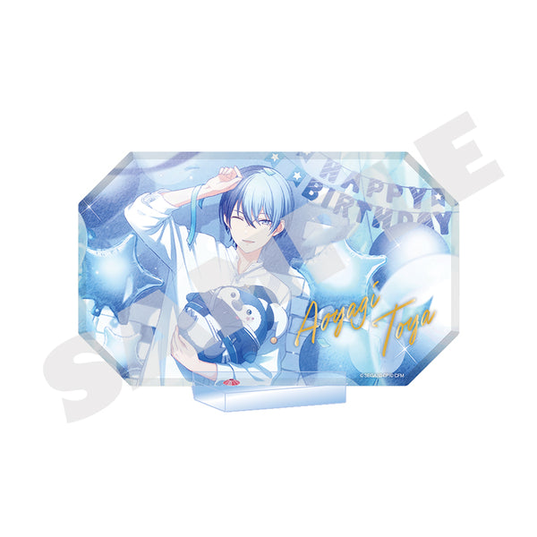 『プロジェクトセカイ カラフルステージ! feat. 初音ミク』Anniversary/Birthdayイラスト2024-2025 アクリルブロックスタンド 青柳冬弥