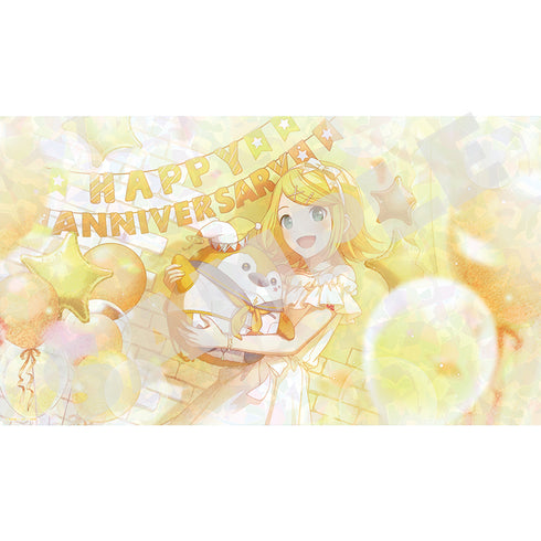 『プロジェクトセカイ カラフルステージ! feat. 初音ミク』Anniversary/Birthdayイラスト2024-2025 ポスター 鏡音リン