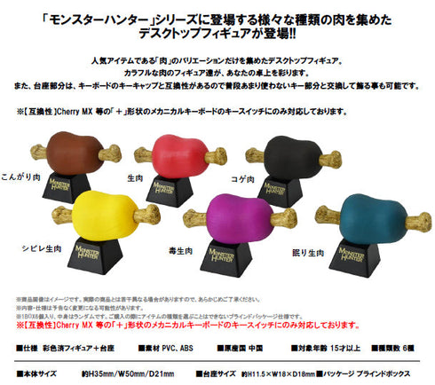 『モンスターハンター』デスクトップフィギュア -肉コレクション-【BOX】