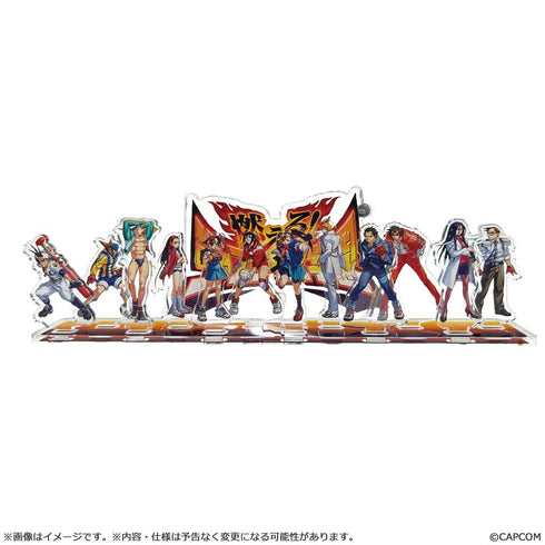 『燃えろ!ジャスティス学園』キャラクターアクリルスタンド Aセット