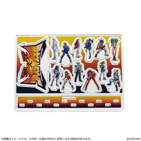 『燃えろ!ジャスティス学園』キャラクターアクリルスタンド Aセット