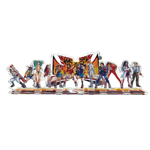 『燃えろ!ジャスティス学園』キャラクターアクリルスタンド Aセット