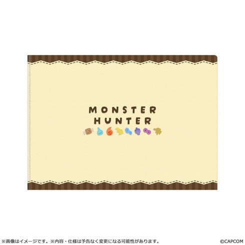 『モンスターハンター』モンでふぉ クリアファイル キービジュアル