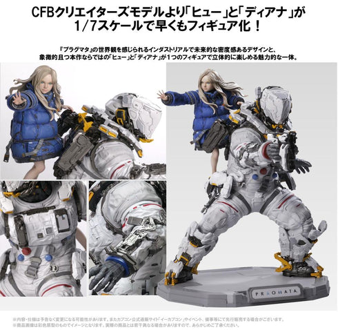 《普拉格瑪塔》卡普空人偶製作器 創作者系列 休與黛安娜