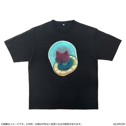 『モンスターハンター』モンスターハンターワイルズ ププロネコブレイン Tシャツ L