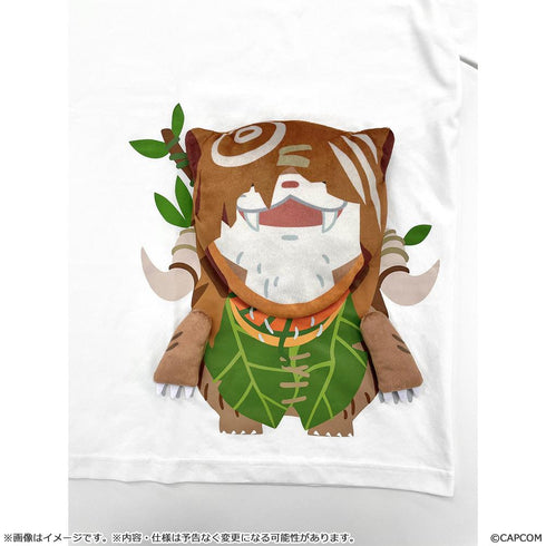 『モンスターハンター』モンスターハンターワイルズ 飛び出すTシャツ モリバー L