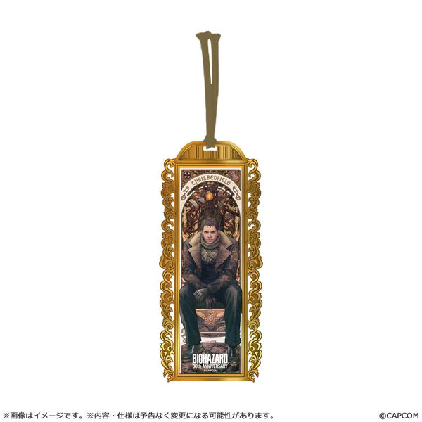 『バイオハザード30周年』メインアートメタルブックマーカー クリス