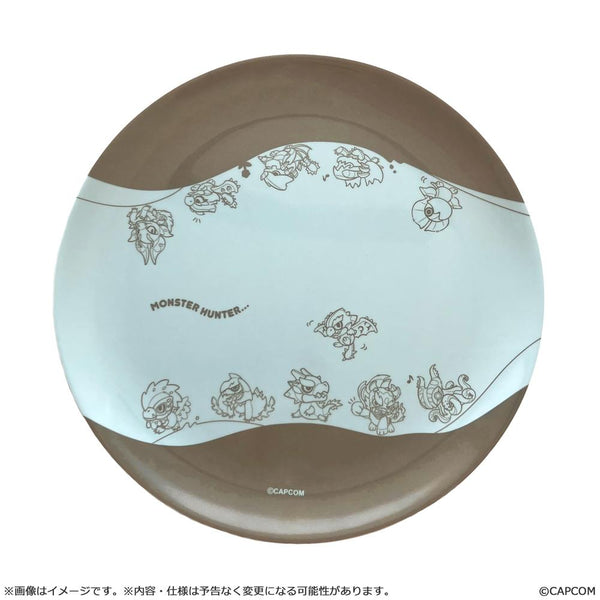 『モンスターハンター』モンでふぉ メラミンプレート ミントカラー
