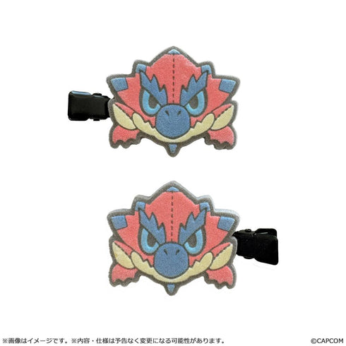 『モンスターハンター』モンでふぉ フロッキーヘアクリップ リオレウス