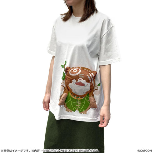 『モンスターハンター』モンスターハンターワイルズ 飛び出すTシャツ モリバー XL