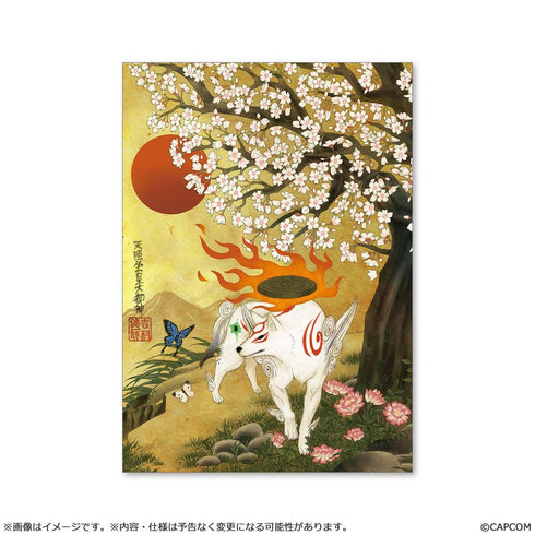 《大神》20周年纪念 复刻艺术企划 B2海报——吉村健一郎 作(选自《大神》11周年纪念)