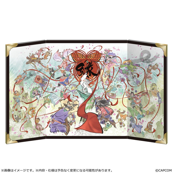 『大神』ミニ屏風 20周年記念アート