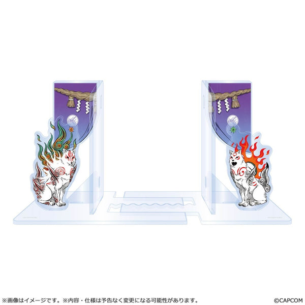 『大神』20周年記念 復刻アート企画 アクリルブックスタンドセット -大神スペシャルコレクションより-