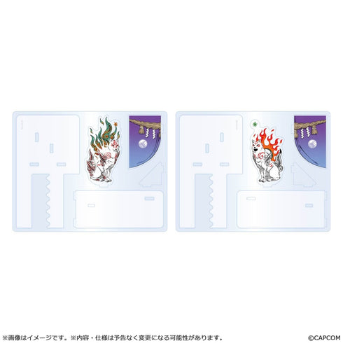 『大神』20周年記念 復刻アート企画 アクリルブックスタンドセット -大神スペシャルコレクションより-