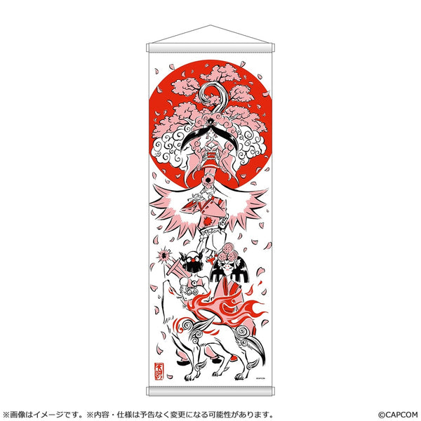 『大神』20周年記念 復刻アート企画 タペストリー 春 -吉村健一郎 作 10周年より-